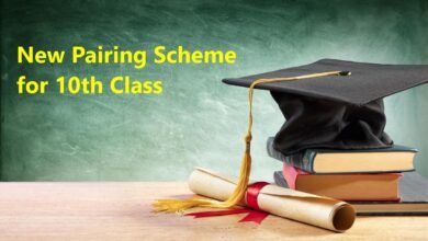 New Pairing Scheme For Class 10 - For All BISE Punjab