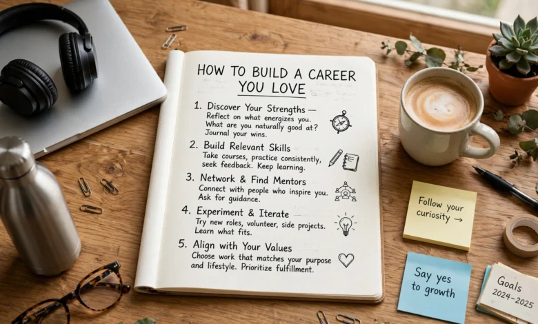 how to build a career you love