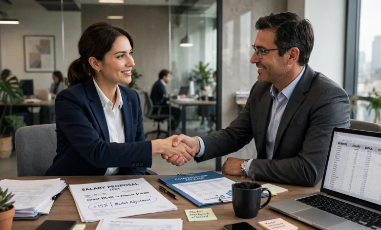 negotiate a higher salary