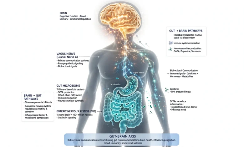 Gut health and brain health
