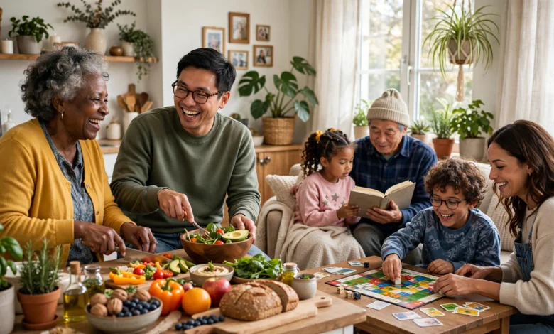 healthy family dynamic