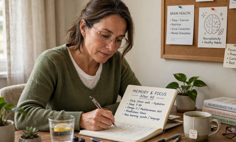 memory and focus after 40